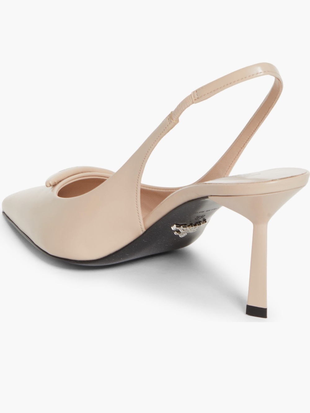Prada Modellerie Pointed Toe Slingback Pump Size 38.5 - Picture 2 of 8